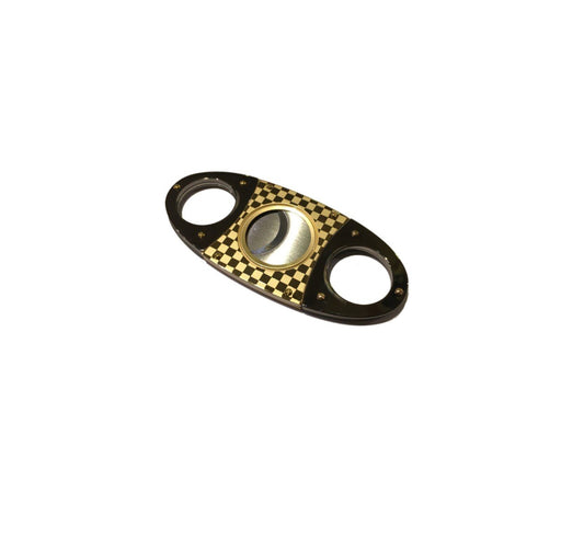 Tor Oval End Cutter - Gold Chequered