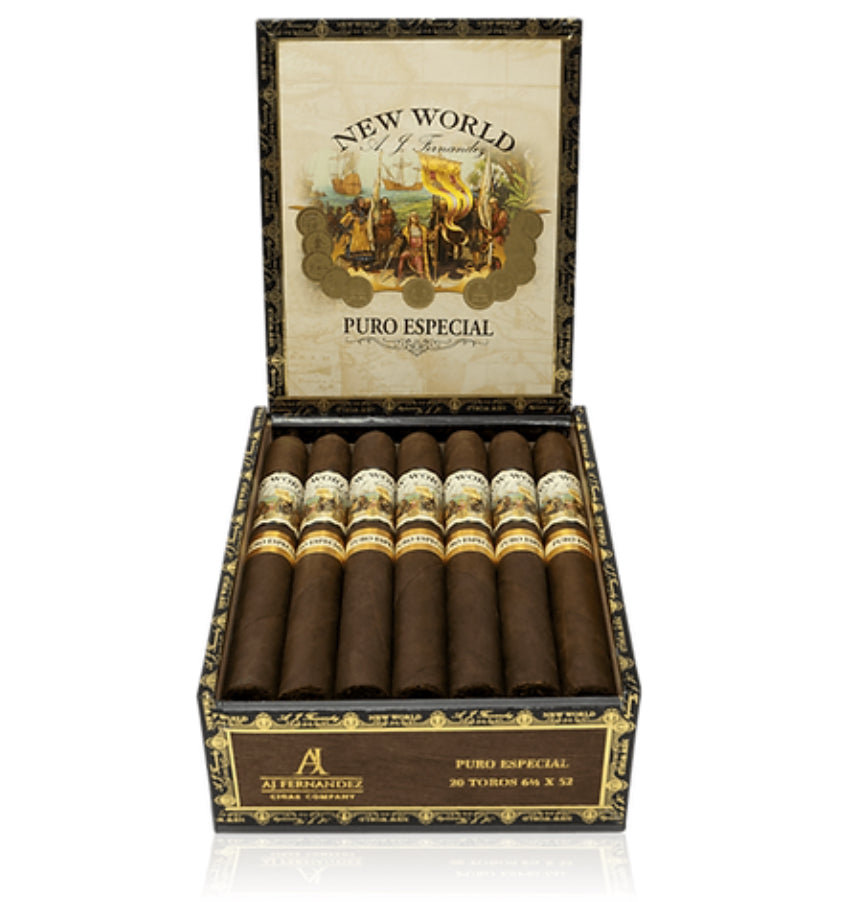 A.J Fernandez New World Puro Especial Robusto BOX OF 20