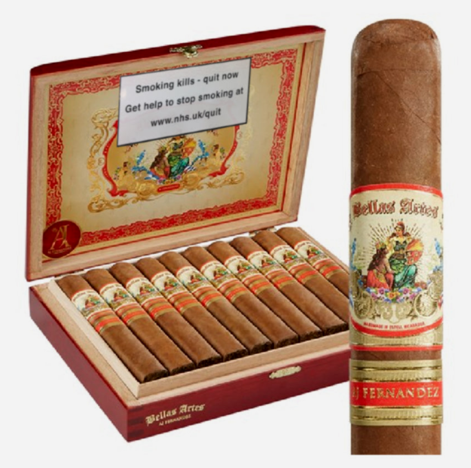 A.J Fernandez Bellas Artes Natural Robusto BOX OF 20