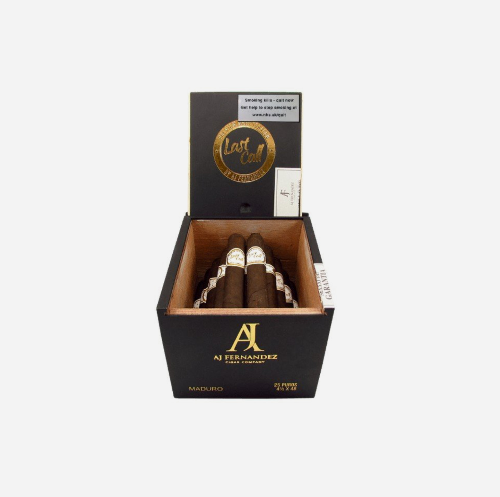 A.J Fernandez Last Call Maduro Geniales BOX OF 25