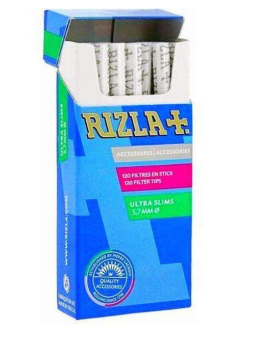 Rizla Ultra Slim Filters - 10 PACKS OF 120 TIPS