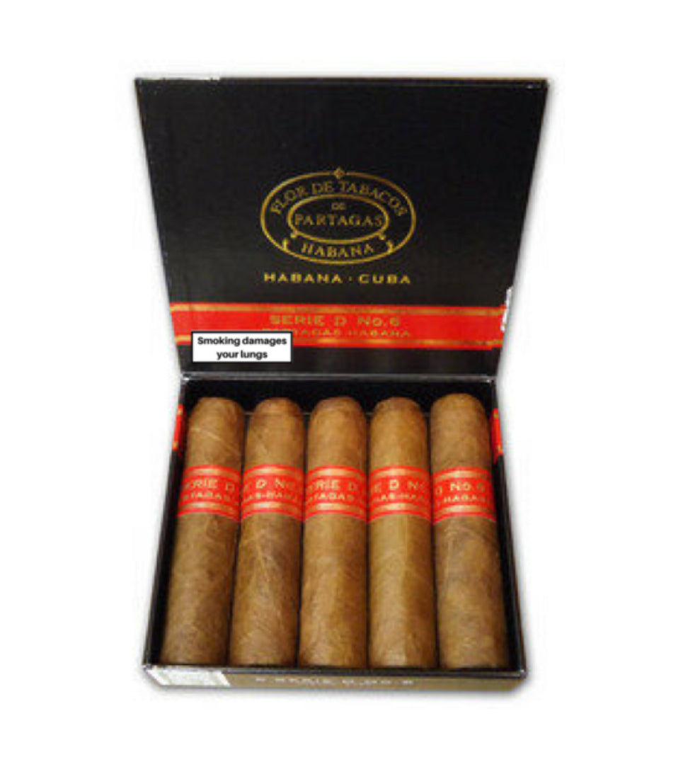 Partagas Serie D No.6 PACK OF 5