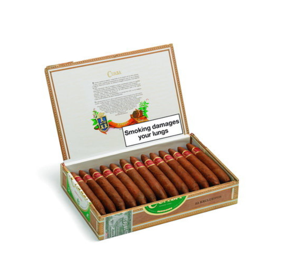 Cuaba Exclusivos BOX OF 25
