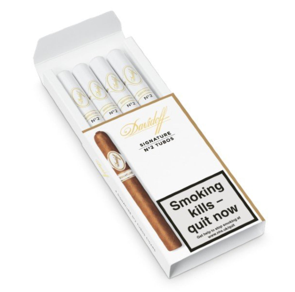 Davidoff Signature No.2 Tubos PACK OF 4