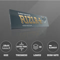 Rizla Silver King Size Rolling Papers - BOX OF 15 PACKS