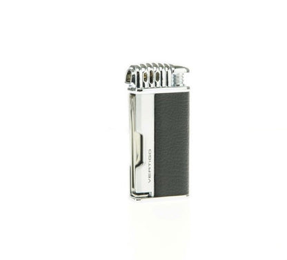 Vertigo By Lotus Puffer Pipe Lighter - SILVER & BLACK