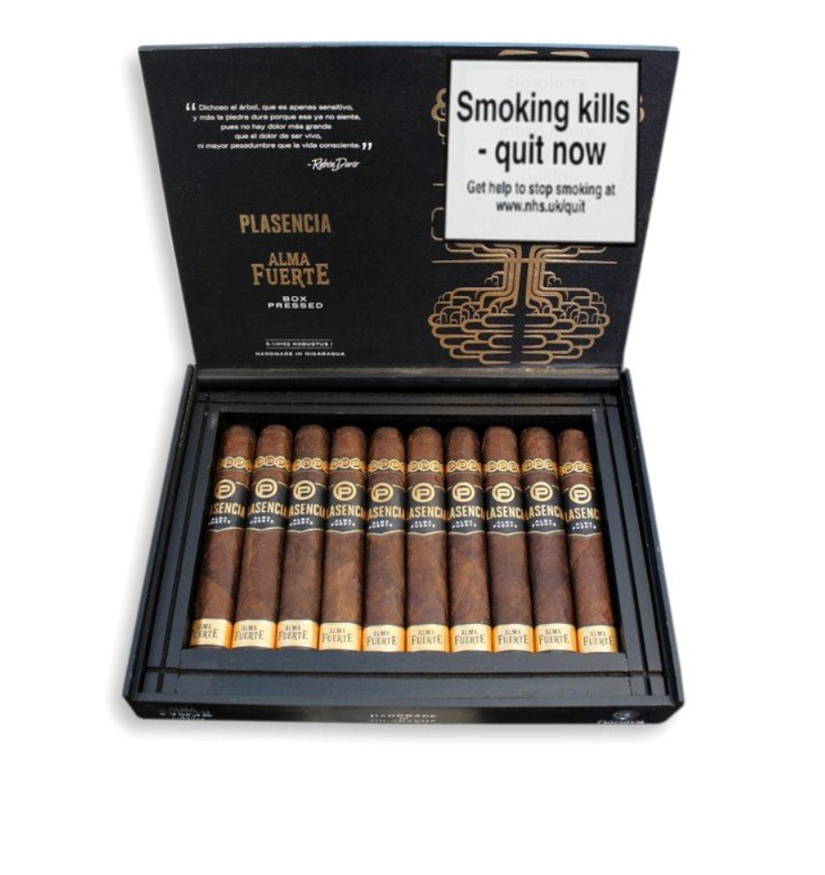 Plasencia Alma Fuerte Robustos I BOX OF 10